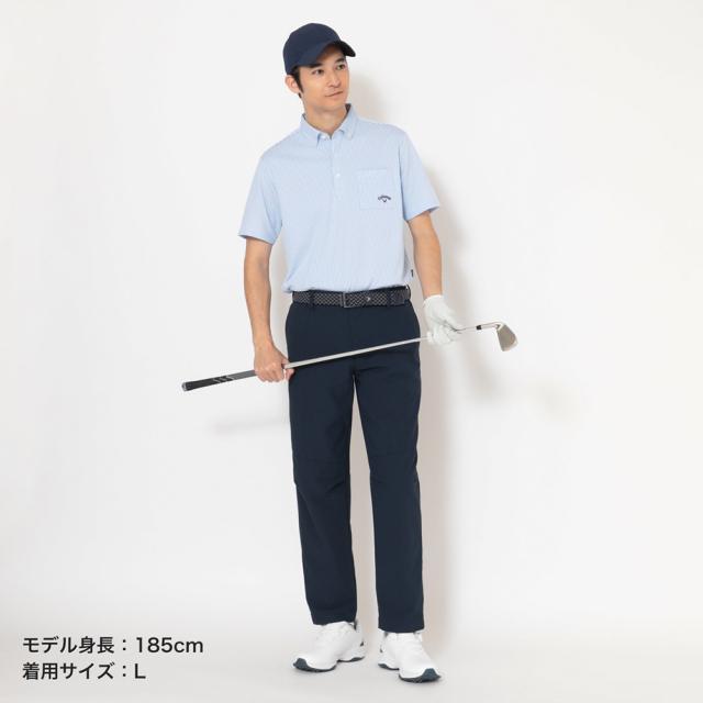 キャロウェイ(CALLAWAY)ゴルフウェア マイナス3℃かざあなメッシュリラックスパンツ C26126110-1120(Me…_3