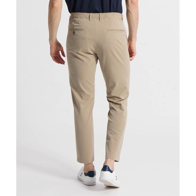 【ポイント5％！5/3 21:00〜22:59限定】マンシング(MUNSING)ゴルフウェア 吸汗 2WAYストレッチ ハウンド トゥース 9分丈 パンツ MG6SLP37M B…_1
