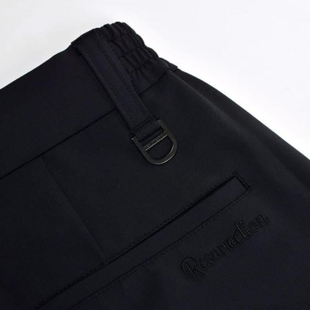 レザレクション(Resurrection)ゴルフウェア ベーシックロングパンツ BF12PT06-M BLK(Men’s)_4