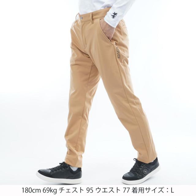 アドミラル ゴルフ(Admiral GOLF)ゴルフウェア 防風フリース ボンディングテーパードパンツ ADMA582-BGE…_1