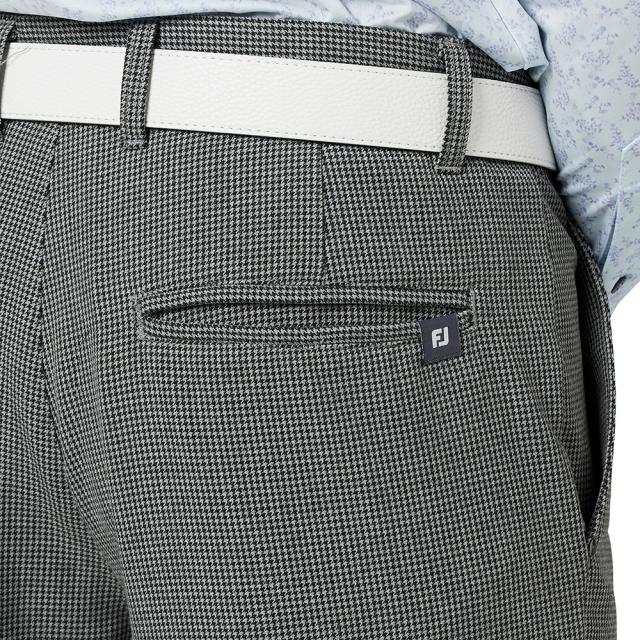 フットジョイ(FOOT JOY)ゴルフウェア 起毛 千鳥格子柄 ロングパンツ FJ