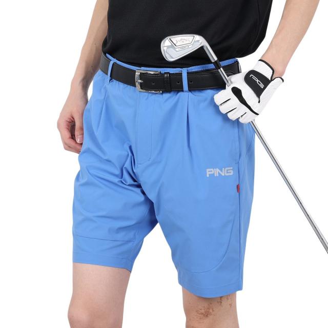 ピン(PING)ゴルフウェア アドエルム ストレッチクロス ショートパンツ 621-5132201-110(Men’s)