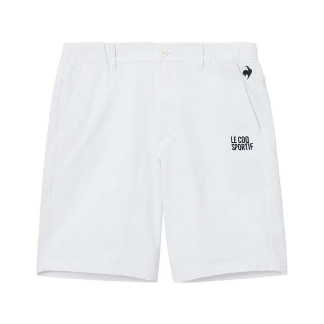【ポイント5％！5/3 21:00〜22:59限定】ルコックスポルティフ(lecoqsportif)ゴルフウェア キープクリーンショートパンツ LG6SHP00M WH00(Me…