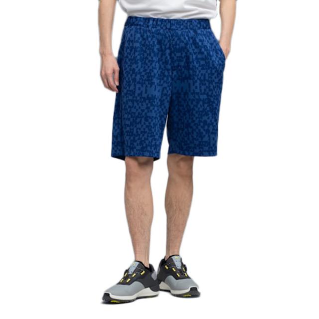 プーマ(PUMA)ゴルフウェア 軽量 吸汗速乾 PB グラフィック ショートパンツ 637962-01(Men’s)