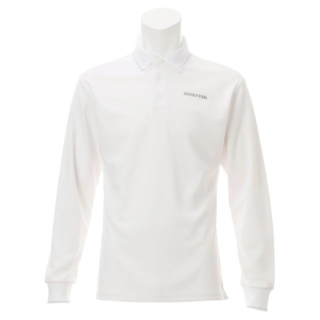 ブリーフィング(BRIEFING)ゴルフウェア COOLMAX ロングスリーブポロシャツ BRG243M31-000(Men’…