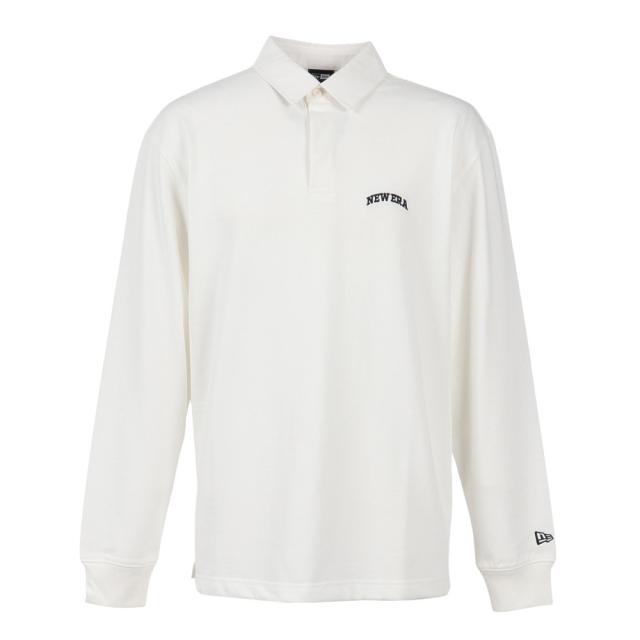ニューエラ(NEW ERA)ゴルフウェア 長袖 ラグビーシャツ ヘビーウェイト ソリッド 14326402(Men’s、Lad…