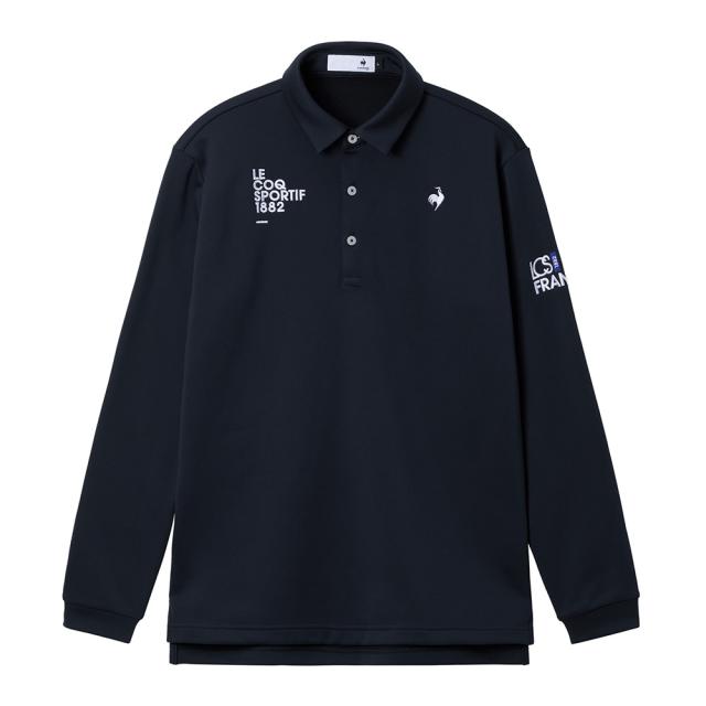 ルコックスポルティフ(lecoqsportif)ゴルフウェア 蓄熱保温 ヒートナビ 定番 長袖ポロシャツ LG5FLS05M …