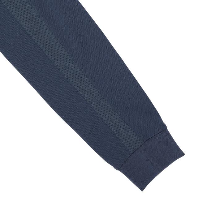 マンシング(MUNSING)ゴルフウェア 吸汗速乾 サイドメッシュ長袖ポロシャツ MG6SLS38M NV00(Men’s)_7
