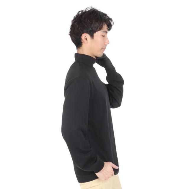 ニューエラ(NEW ERA)ゴルフウェア 長袖 吸汗速乾 ミッドネック パフォーマンス Tシャツ MASTERMIND WOR…_4