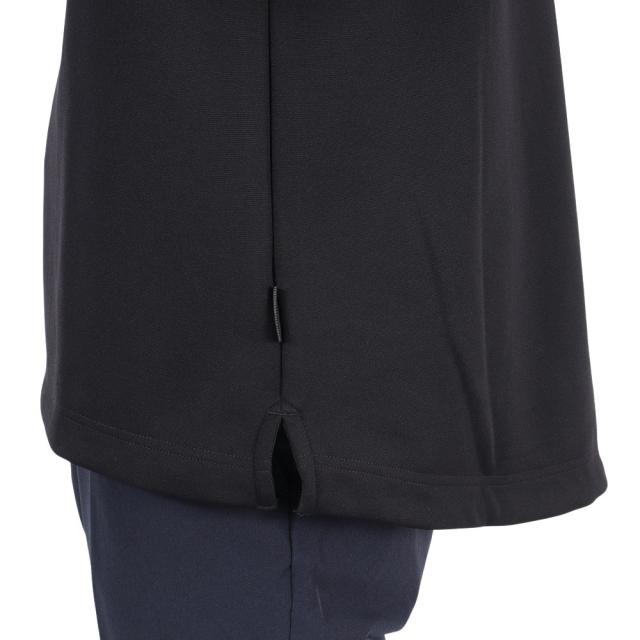 フィドラ(FIDRA)ゴルフウェア ハーフジップ 長袖 モックネックシャツ