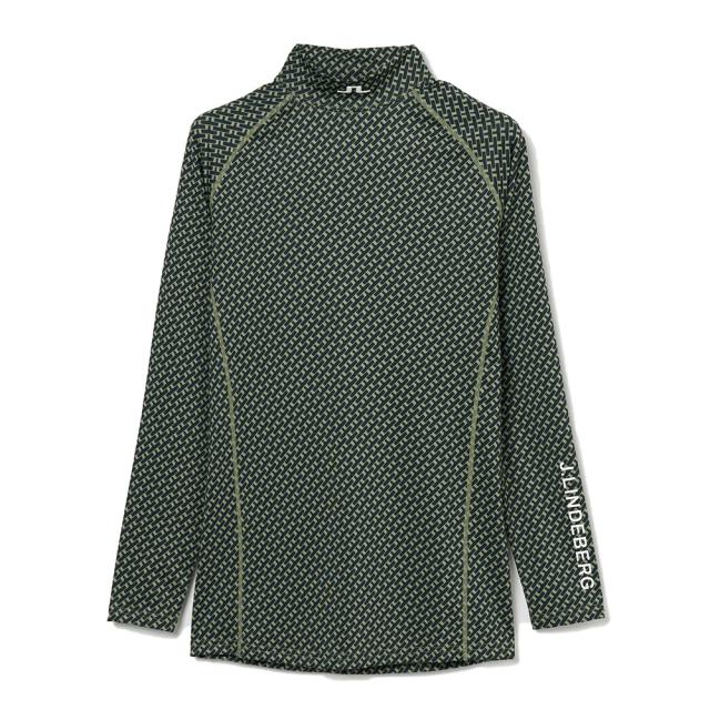J.LINDEBERG(J.LINDEBERG)ゴルフウェア Ello コンプレッションプリントシャツ 071-23212-0…
