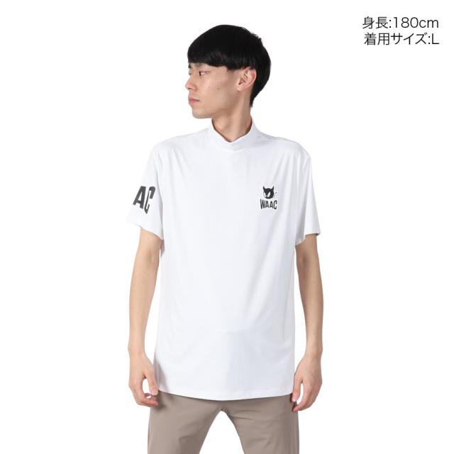 ワック(WAAC)ゴルフウェア PLAYERS EDITION 半袖モックネック 072252000-0001(Men’s)_1