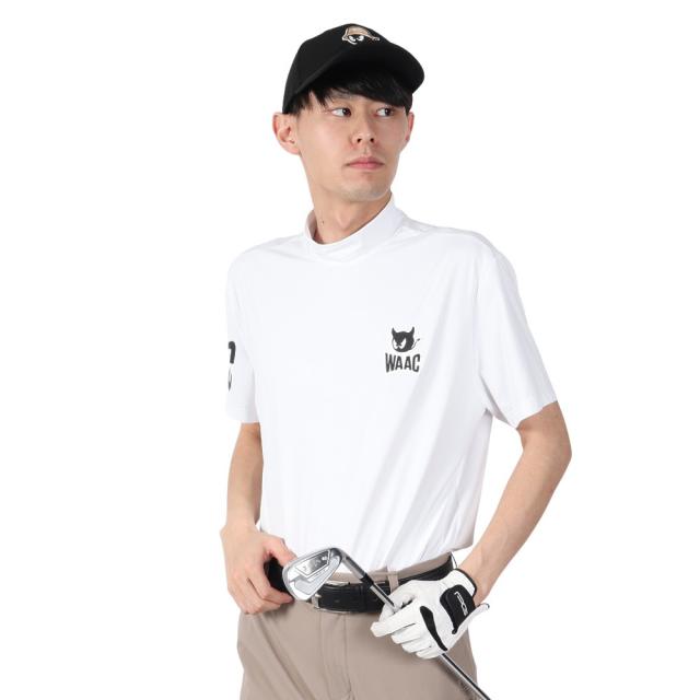ワック(WAAC)ゴルフウェア PLAYERS EDITION 半袖モックネック 072252000-0001(Men’s)