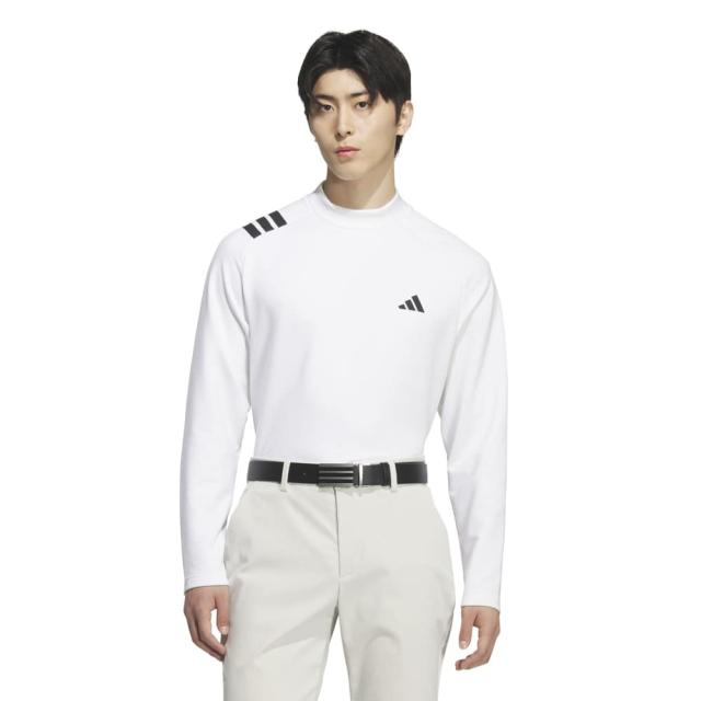 アディダス(adidas)ゴルフウェア COLD. RDY スリーストライプス 長袖モックシャツ JVV04-JL7945 W…