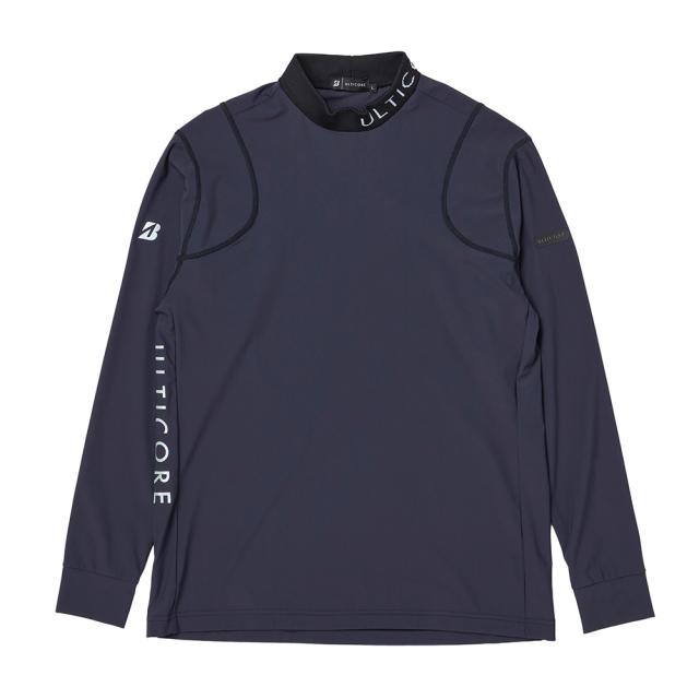 ブリヂストンゴルフ(BRIDGESTONE GOLF)ゴルフウェア UL長袖モックネックシャツ FBM03FBKL(Men’s)