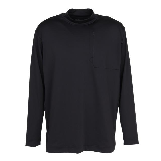 本間ゴルフ(HONMA)ゴルフウェア ストレッチ 長袖ハイネックシャツ BK(Men’s)