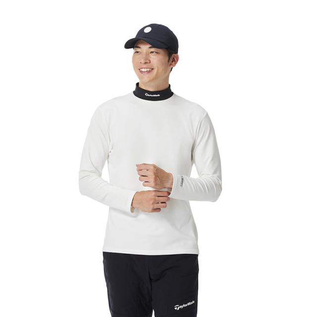 テーラーメイド(TAYLORMADE)ゴルフウェア 保温 T-HEAT コントラスト 長袖モックネック M20300-TL50…