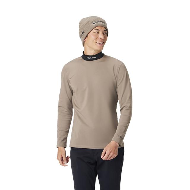 テーラーメイド(TAYLORMADE)ゴルフウェア 保温 T-HEAT コントラスト 長袖モックネック M20302-TL50…