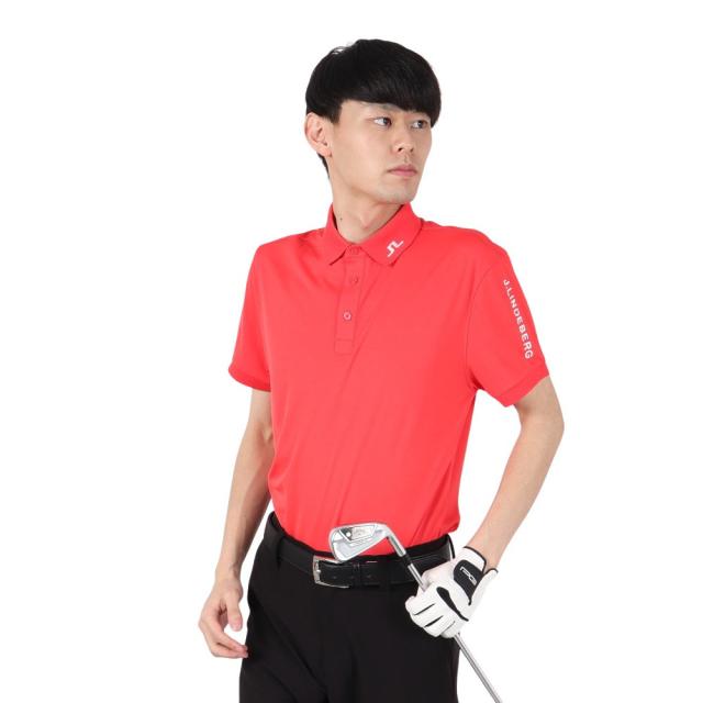 J.LINDEBERG(J.LINDEBERG)ゴルフウェア Tour Tech Reg Fit 半袖 ポロシャツ 071-2…