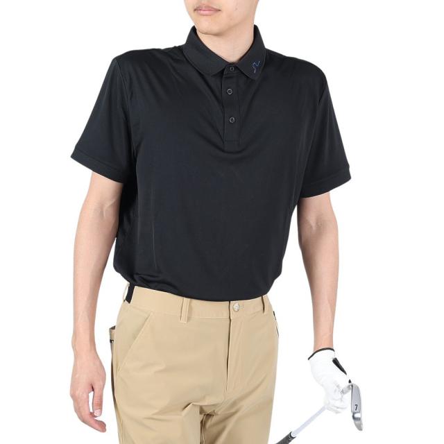 J.LINDEBERG(J.LINDEBERG)ゴルフウェア 半袖 吸水速乾 バックブリッジシーズン柄ポロ 071-21342…