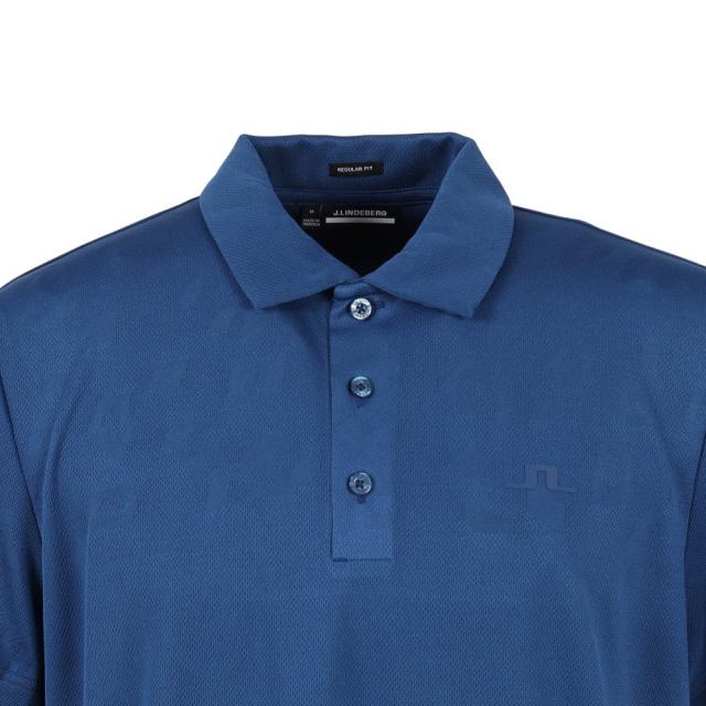J.LINDEBERG(J.LINDEBERG)ゴルフウェア 半袖 シーズン柄ポロシャツ 071-21449-097(Men’…_4