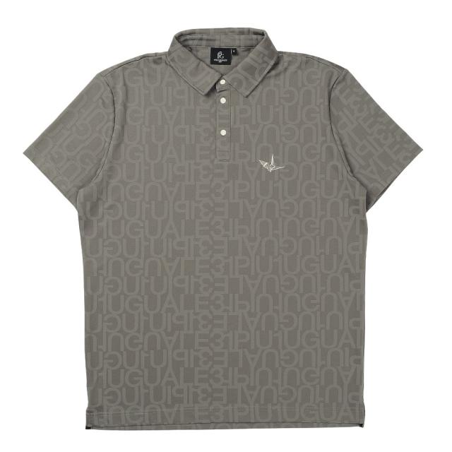 ウノ ピゥ ウノ ウグァーレ トレ(1PIU1UGUALE3)ゴルフウェア 半袖 ポロシャツ RT205 GRY(Men’s)
