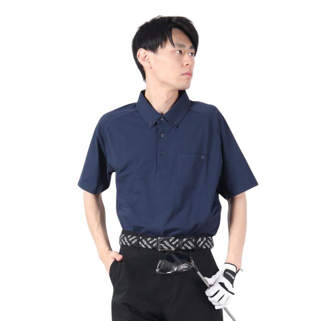 ハーレー(HURLEY)ゴルフウェア 吸汗速乾 UVカット PHANTOM 半袖ポロシャツ MKT2200007-OBS(Me…
