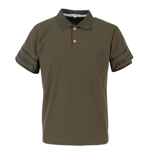 ROSASEN(ROSASEN)ゴルフウェア 吸汗速乾 A-Line 半袖ポロシャツ 047-22941-023(Men’s)