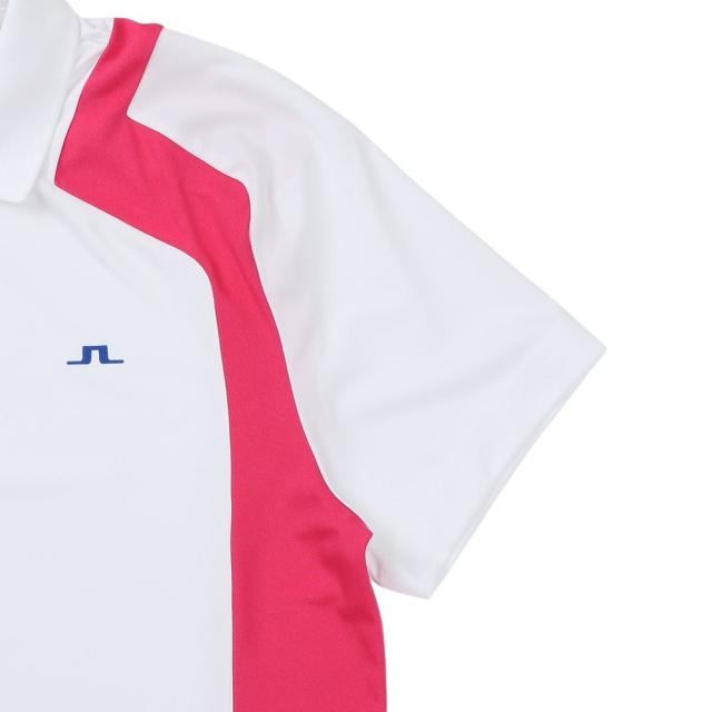 J.LINDEBERG(J.LINDEBERG)ゴルフウェア 吸汗速乾 ショルダー ブリッジ 半袖ポロシャツ 071-2284…_3