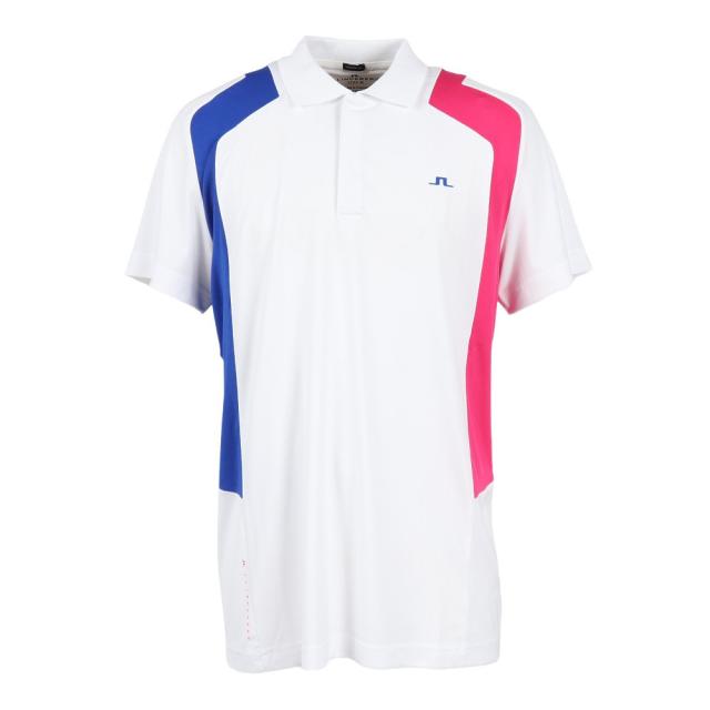 J.LINDEBERG(J.LINDEBERG)ゴルフウェア 吸汗速乾 ショルダー ブリッジ 半袖ポロシャツ 071-2284…