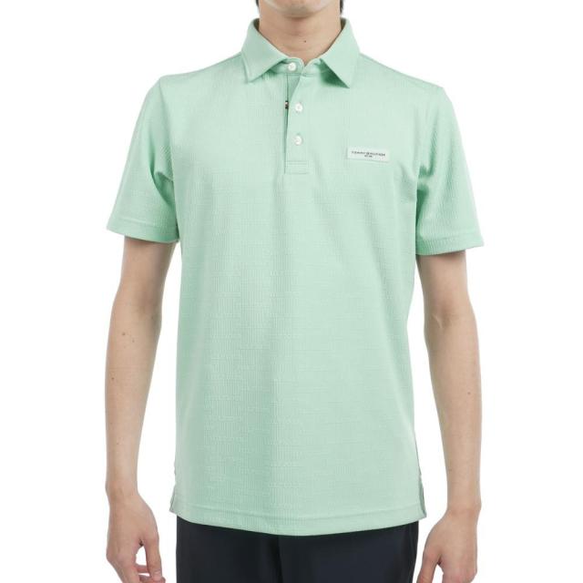 トミーヒルフィガーゴルフ(  GOLF)ゴルフウェア 吸水速乾 ロゴジャガード 半袖シャツ THMA…