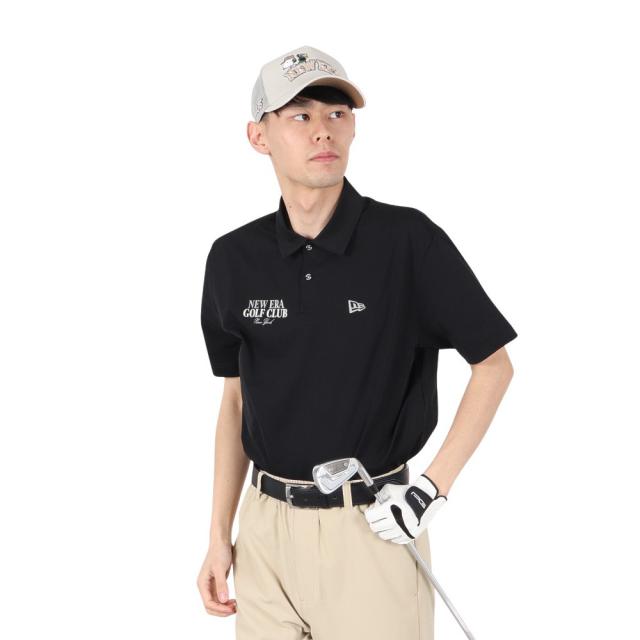 ニューエラ(NEW ERA)ゴルフウェア 吸汗速乾 水陸両用 半袖 ユーティリティー ポロシャツ GOLF CLUB 1466…