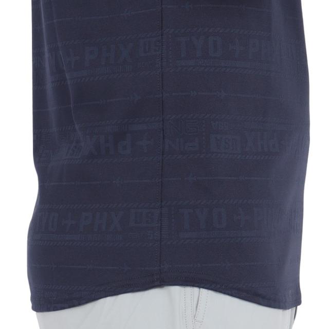 ピン(PING)ゴルフウェア チケット柄ジャガード 半袖ポロシャツ 621-5160219-120(Men’s)_7