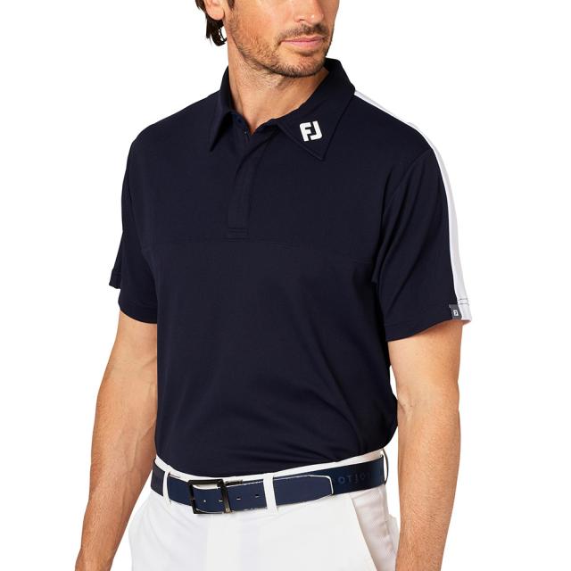 フットジョイ(FOOT JOY)ゴルフウェア 半袖ハーフジップシャツ 34693(Men’s)
