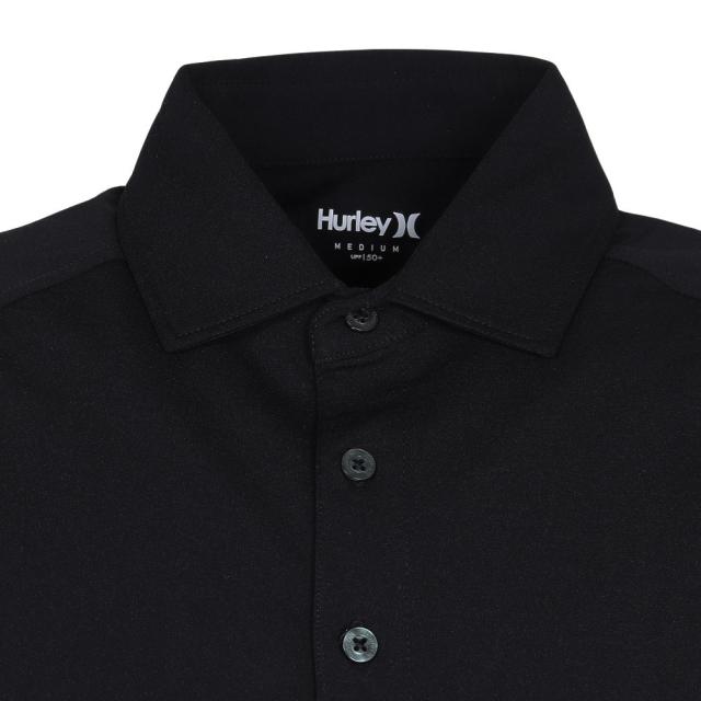 ハーレー(HURLEY)ゴルフウェア 吸汗速乾 ファントム アイコン ブロックパーティー 半袖 ポロシャツ MGPS25110…_4