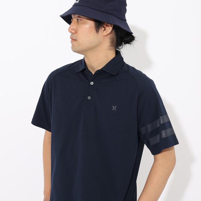 ハーレー(HURLEY)ゴルフウェア 吸汗速乾 ファントム アイコン ブロックパーティー 半袖 ポロシャツ MGPS25110…_4
