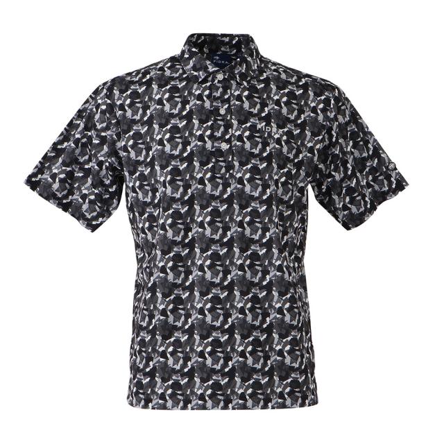 【ポイント5％！2/23 21:00〜22:59限定】フィドラ(FIDRA)ゴルフウェア 半袖ポロシャツ FD5TTG19 CGRY(Men’s)