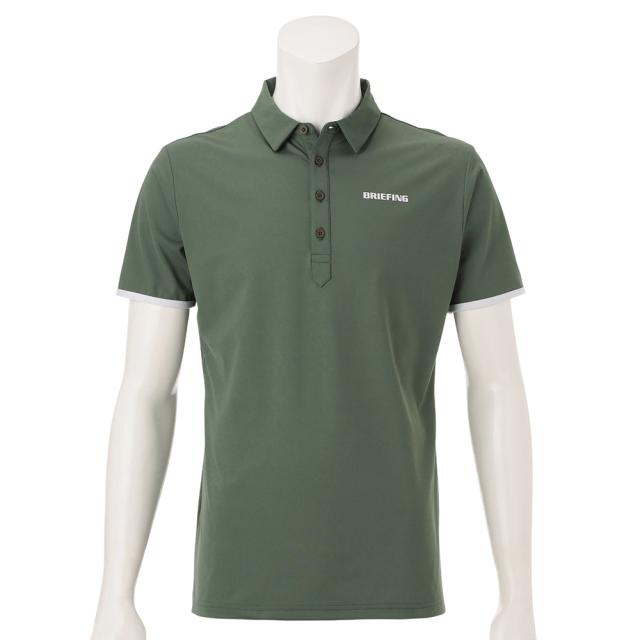 ブリーフィング(BRIEFING)ゴルフウェア 吸水速乾 パンチング 半袖 メッシュシャツ BRG251M44-067(Men…