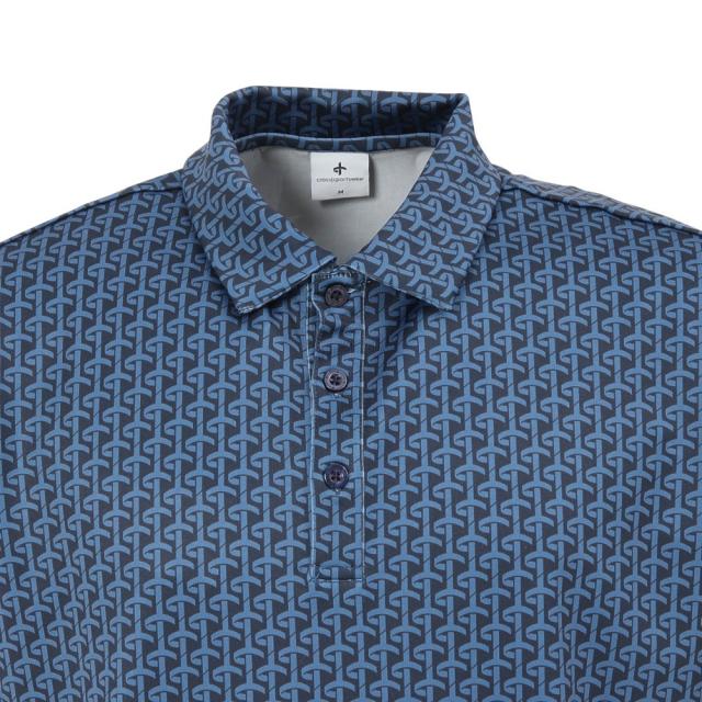 クロススポーツウエア(Cross Sportswear)ゴルフウェア AUSTIN 半袖ポロシャツ GRY(Men’s)_4