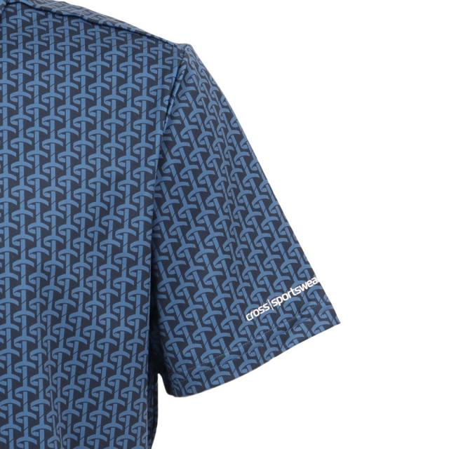 クロススポーツウエア(Cross Sportswear)ゴルフウェア AUSTIN 半袖ポロシャツ GRY(Men’s)_5