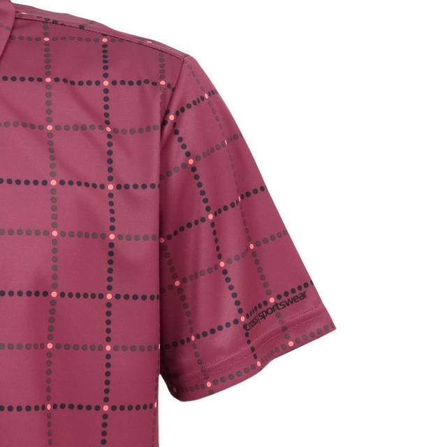 ゴルフィーノ(GOLFINO)ゴルフウェア BEAU 半袖ポロシャツ RED(Men’s)_5