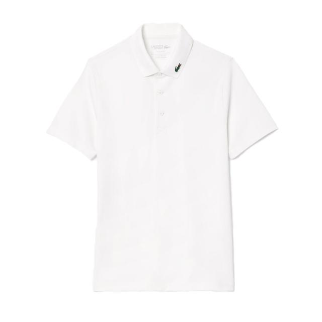 ラコステ(LACOSTE)ゴルフウェア カラーワニロゴパッチ 半袖 ポロシャツ DH2341-99001(Men’s)