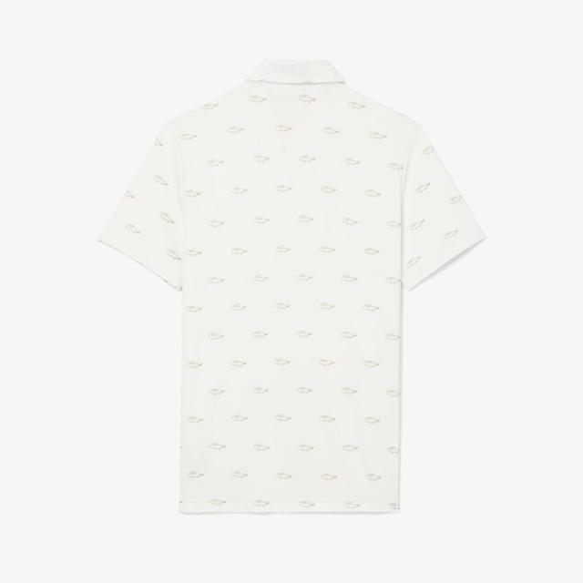 ラコステ(LACOSTE)ゴルフウェア ミニマム総柄プリントゴルフポロシャツ DH5175-104KF(Men’s)_1