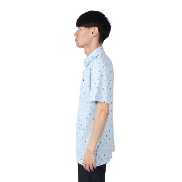 ラコステ(LACOSTE)ゴルフウェア ミニマム総柄プリント 半袖ポロシャツ DH5175-10EPI(Men’s)_2