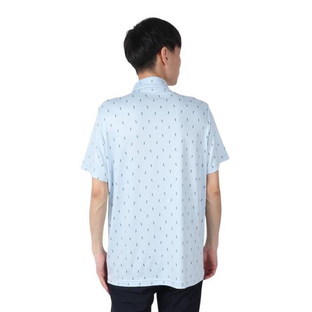 ラコステ(LACOSTE)ゴルフウェア ミニマム総柄プリント 半袖ポロシャツ DH5175-10EPI(Men’s)_3