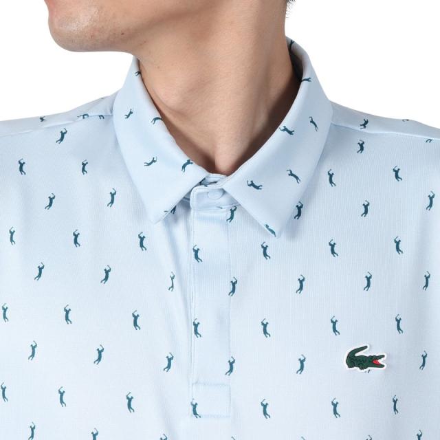 ラコステ(LACOSTE)ゴルフウェア ミニマム総柄プリント 半袖ポロシャツ DH5175-10EPI(Men’s)_5