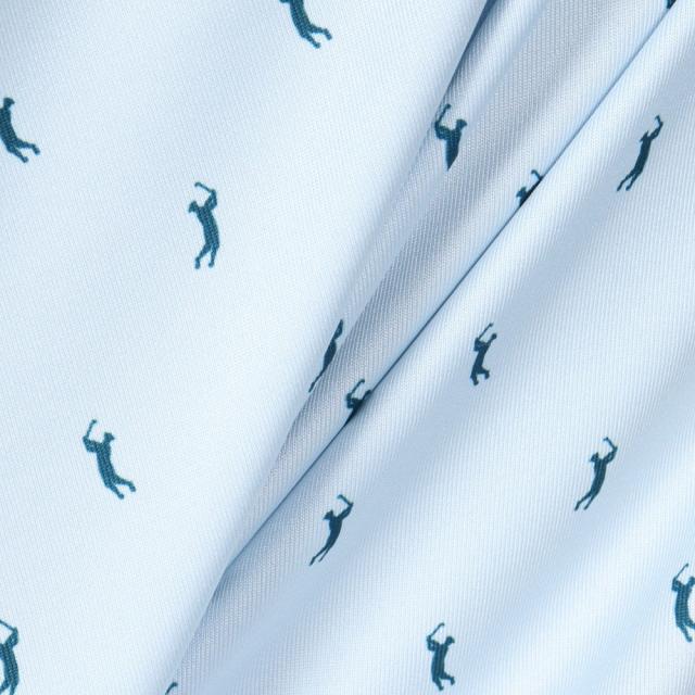ラコステ(LACOSTE)ゴルフウェア ミニマム総柄プリント 半袖ポロシャツ DH5175-10EPI(Men’s)_9