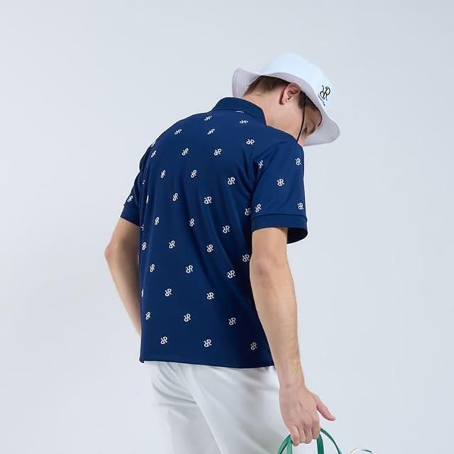 レザレクション(Resurrection)ゴルフウェア 吸水速乾 RR EBD 半袖 ポロシャツ RELAX FIT BE12…_3