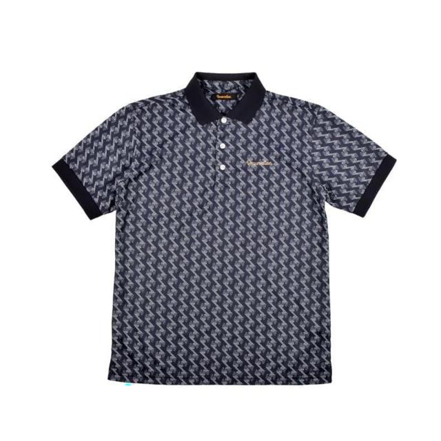 レザレクション(Resurrection)ゴルフウェア 速乾 バックGM ワイド 半袖ポロシャツ BE12PS22-M(Men…