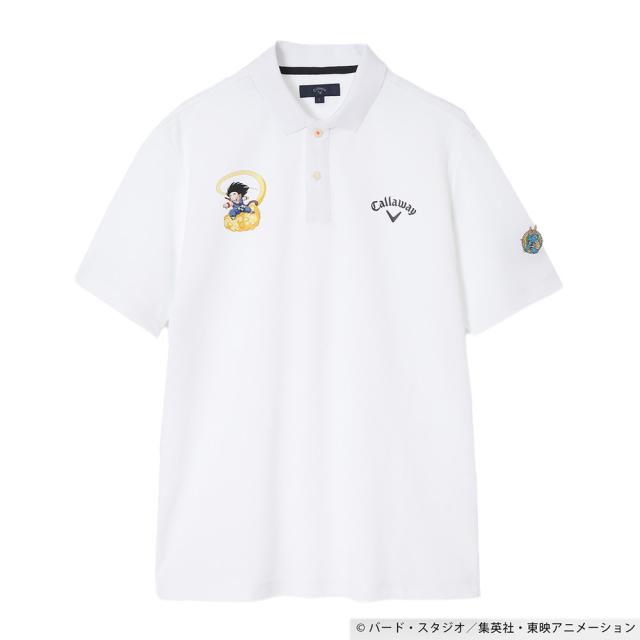 キャロウェイ(CALLAWAY)ゴルフウェア ドラゴンボール プリント 半袖 ポロシャツ C25234150-1030(Men…